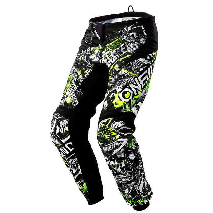 Dětské kalhoty Element Attack žluté