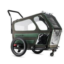 TaXXI Vozík pro psa M tmavě šedá/tmavě zelená