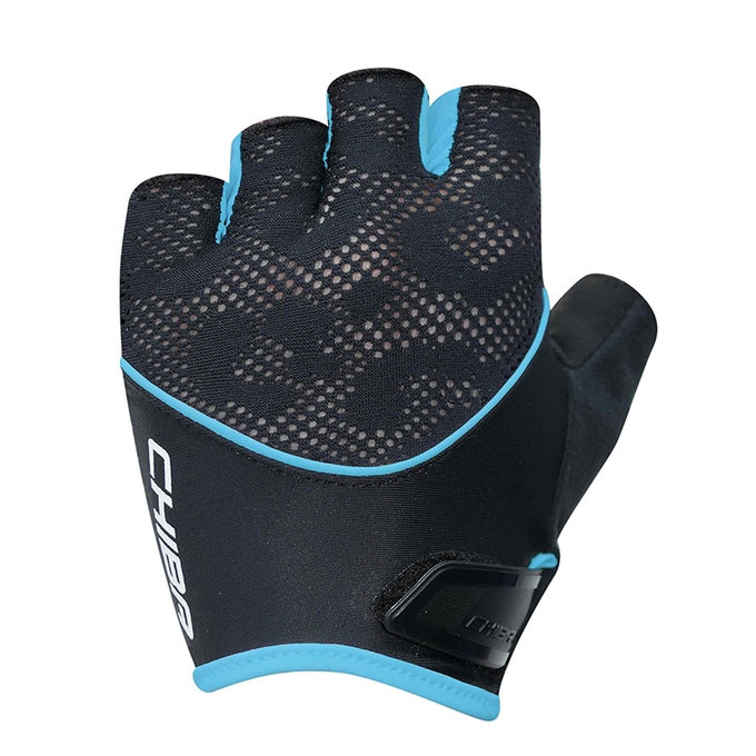  Cyklistické rukavice pro ženy Lady Gel M černo/tyrkysová
