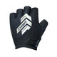 Cyklistické rukavice pro dospělé  Reflex černé