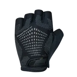 Cyklistické rukavice pro dospělé Road Master černé